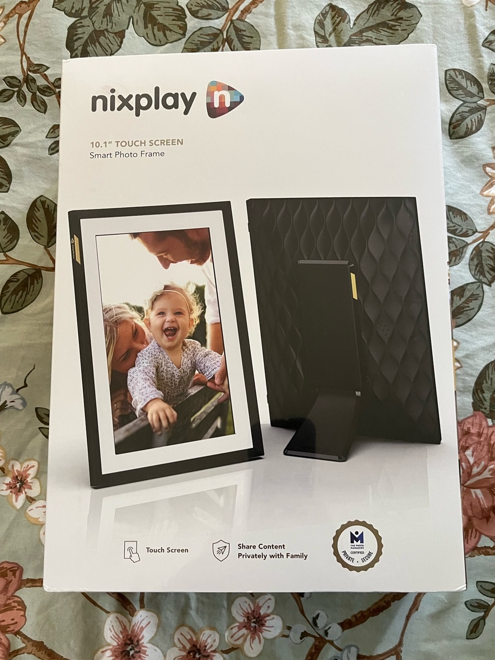🌟NWT nixplay 10.1” Touch Screen Smart Digital Photo Frame